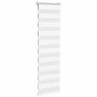 Voir la diapositive 3 : VIDAXL Store zebre blanc 45x150 cm largeur du tissu 40,9 cm polyester