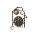 AAAAA Horloge Murale DKD Home Decor Vannes Verre Doré Fer (50,5 x 12 x 73 cm)