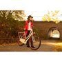 Vélo hollandais dame 28'' Tussaud blanc-rouge TC 49 cm