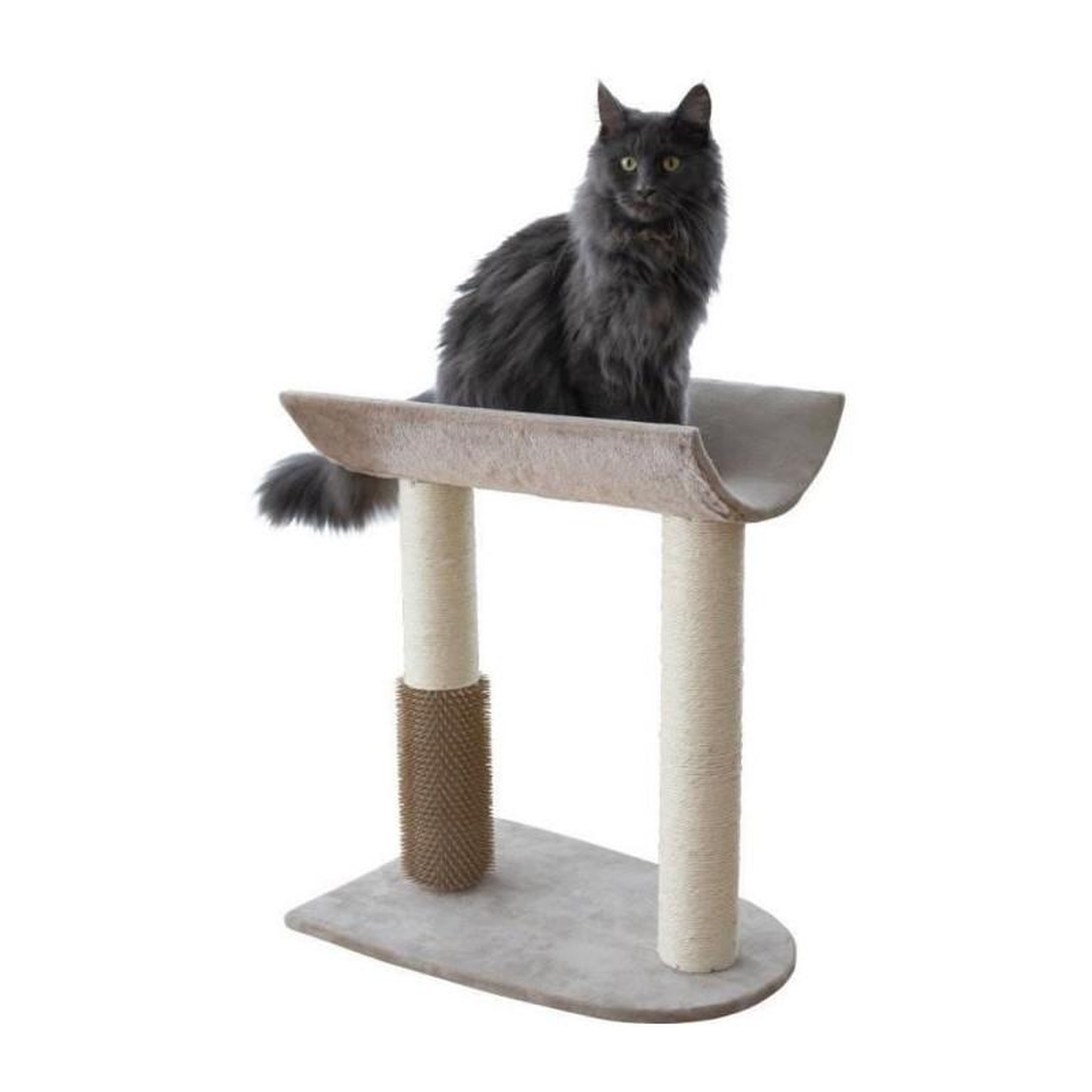Voir la diapositive 2 : KERBL Arbre a chat - 49x35x56 cm - Ambiance - KERBL - Taupe - Sisal