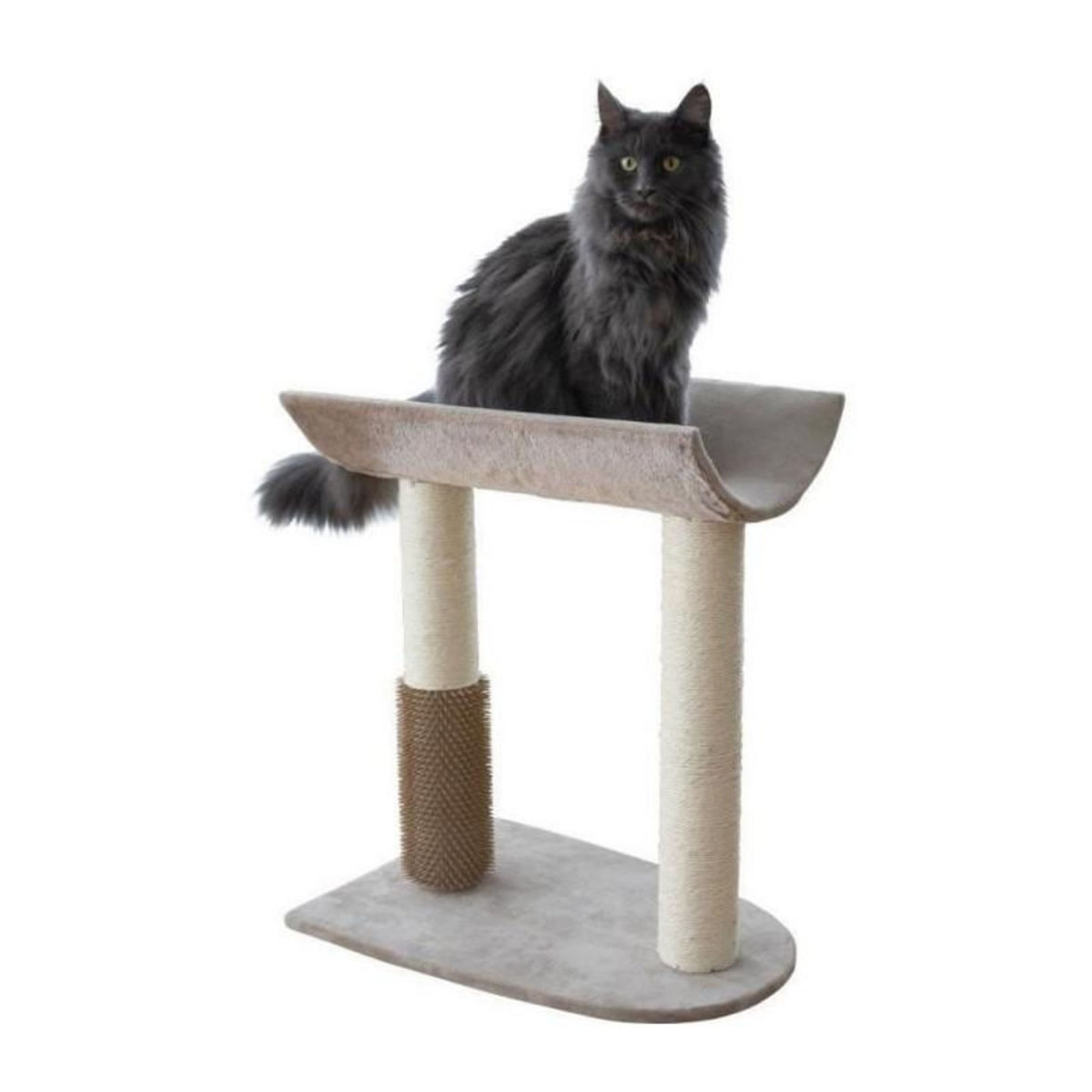 KERBL Arbre a chat - 49x35x56 cm - Ambiance - KERBL - Taupe - Sisal
