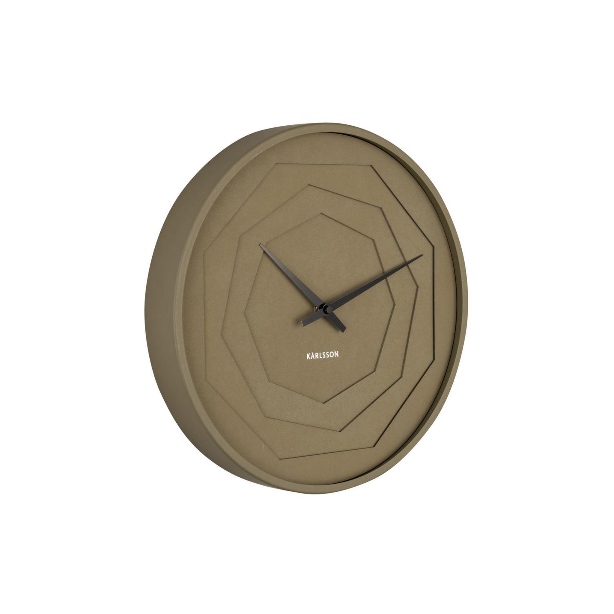 Voir la diapositive 3 : Karlsson Horloge murale Layered Origami