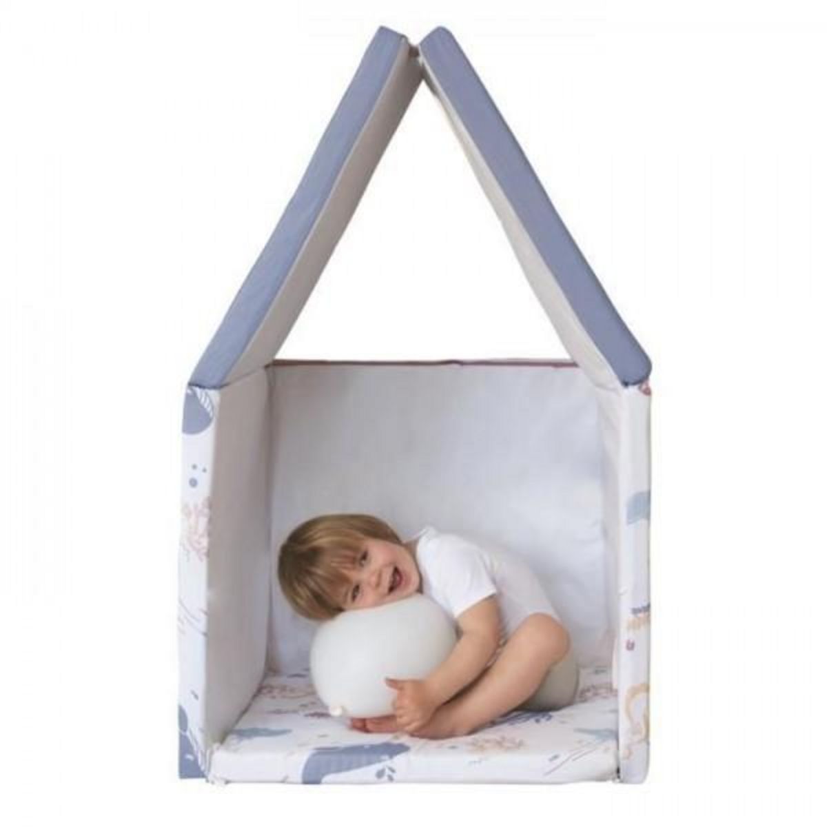 TINEO Maxi Tapis d'éveil Malin TINEO TRESORS DE L'OCEAN 5en1 - Tapis évolutif multifonction - 120x180x5 cm