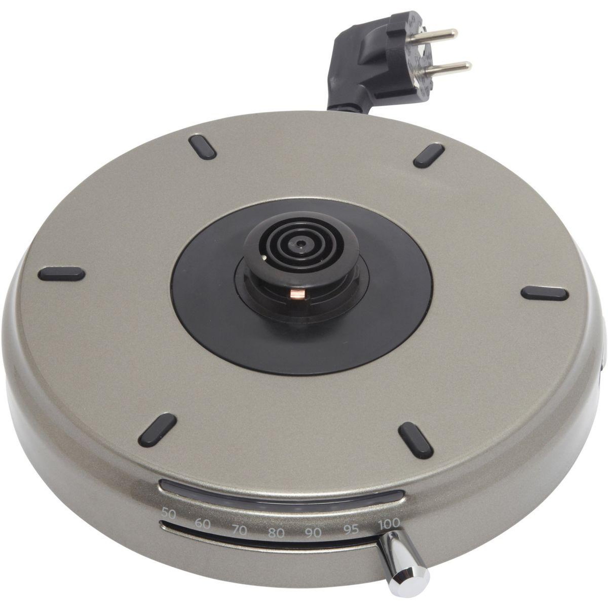 Voir la diapositive 3 : KitchenAid Bouilloire 5kek1522ems gris etain