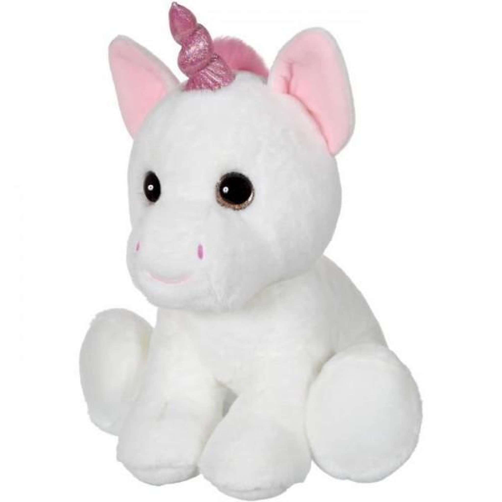 Voir la diapositive 2 : Gipsy Peluche Licorne GIPSY - Puppy Eyes Pets 40 cm - Blanc - Pour Enfant des la Naissance