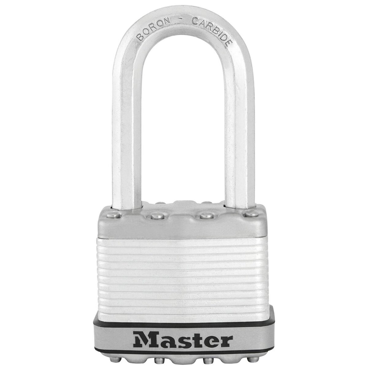 Master lock Cadenas Très Haute Sécurité [A Clé] [Acier Laminé] [Extérieur] [Anse L] M5EURDLH