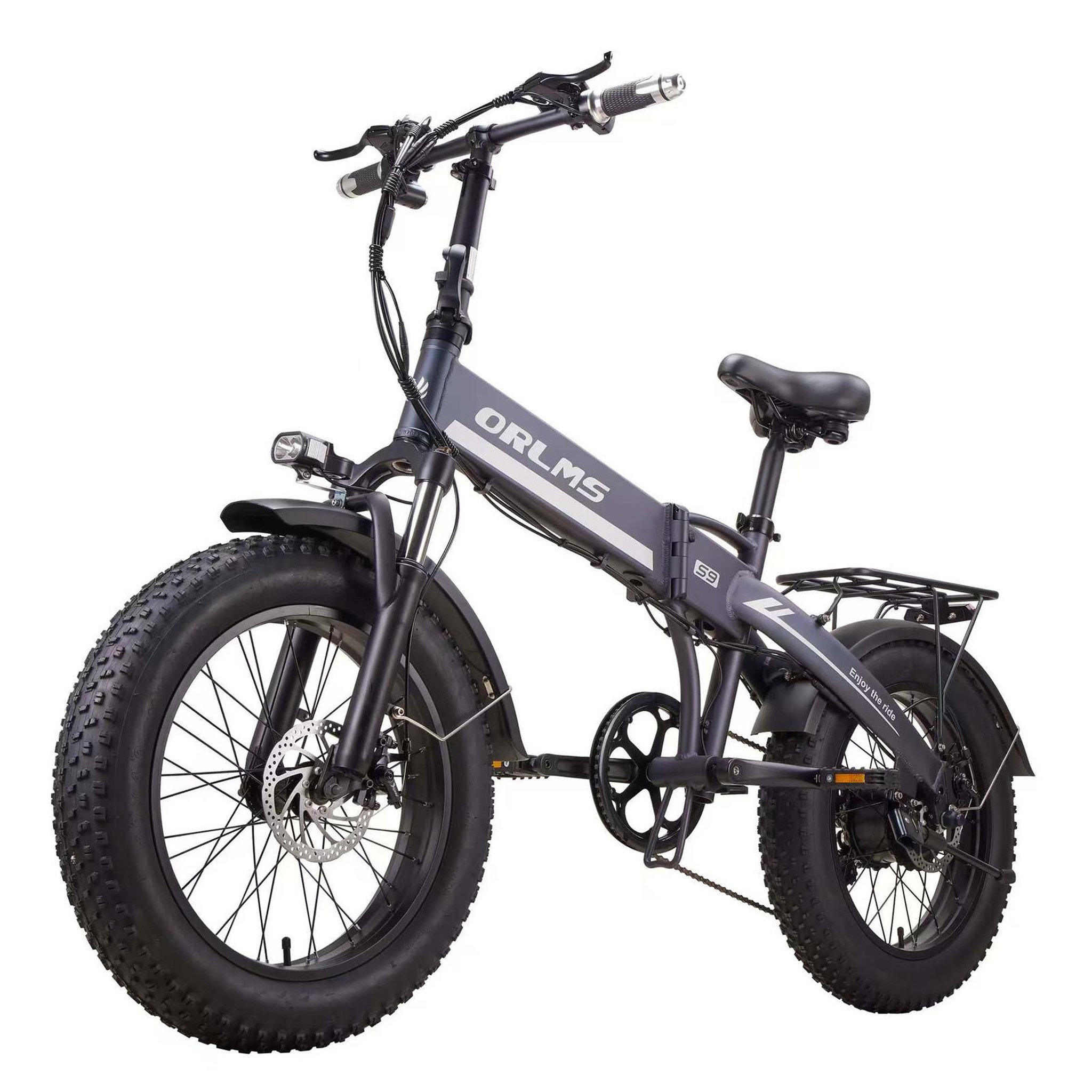 Voir la diapositive 3 : ORLMS Vélo électrique pliable ORLMS S9F