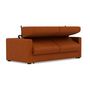 Voir la diapositive 4 : BEST MOBILIER Julia - canapé 3 places convertible express couchage quotidien 140 cm matelas 18 cm en tissu