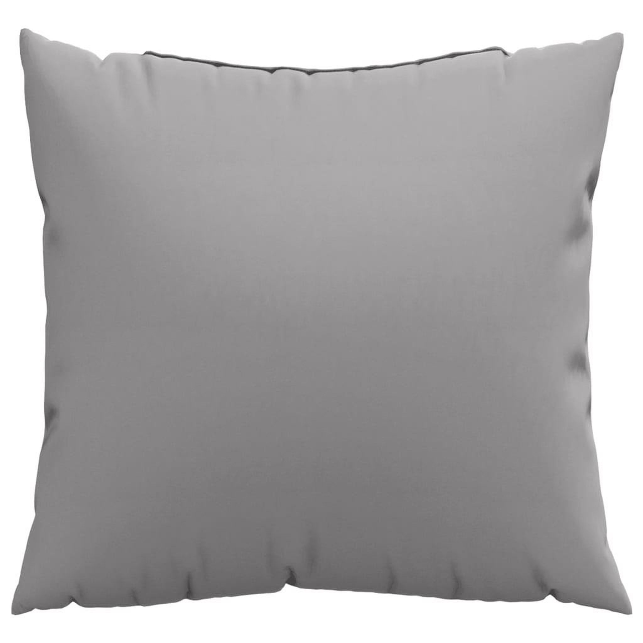 Voir la diapositive 3 : VIDAXL Coussins de canape lot de 4 gris 50x50 cm tissu