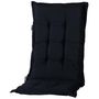 Voir la diapositive 2 : MADISON Madison Coussin de chaise a haut dossier Panama 123x50 cm Noir