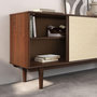 Voir la diapositive 5 : IDIMEX Buffet SIMONA L 175 cm en bois massif