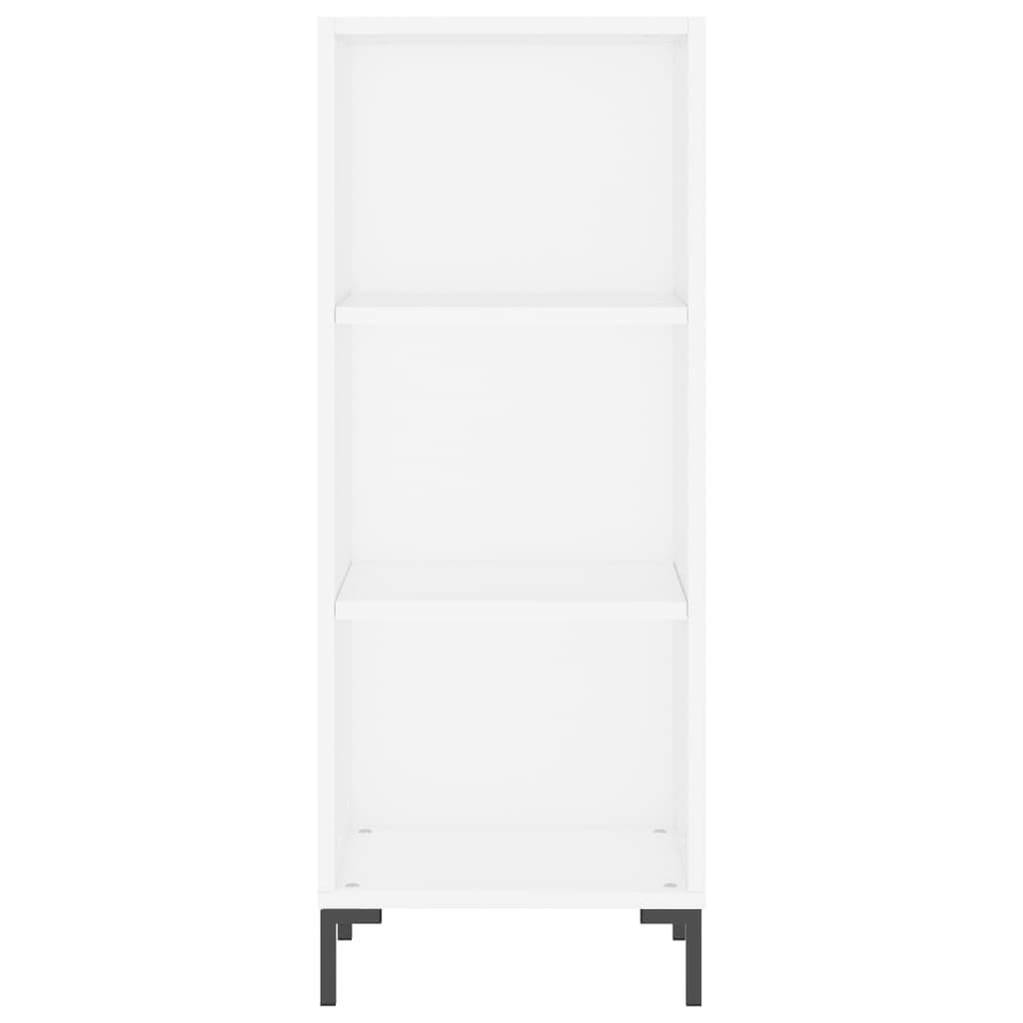 Voir la diapositive 4 : VIDAXL Buffet blanc 34,5x32,5x90 cm bois d'ingenierie