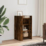 Voir la diapositive 1 : VIDAXL Buffet chene fume 45x35x75 cm bois d'ingenierie