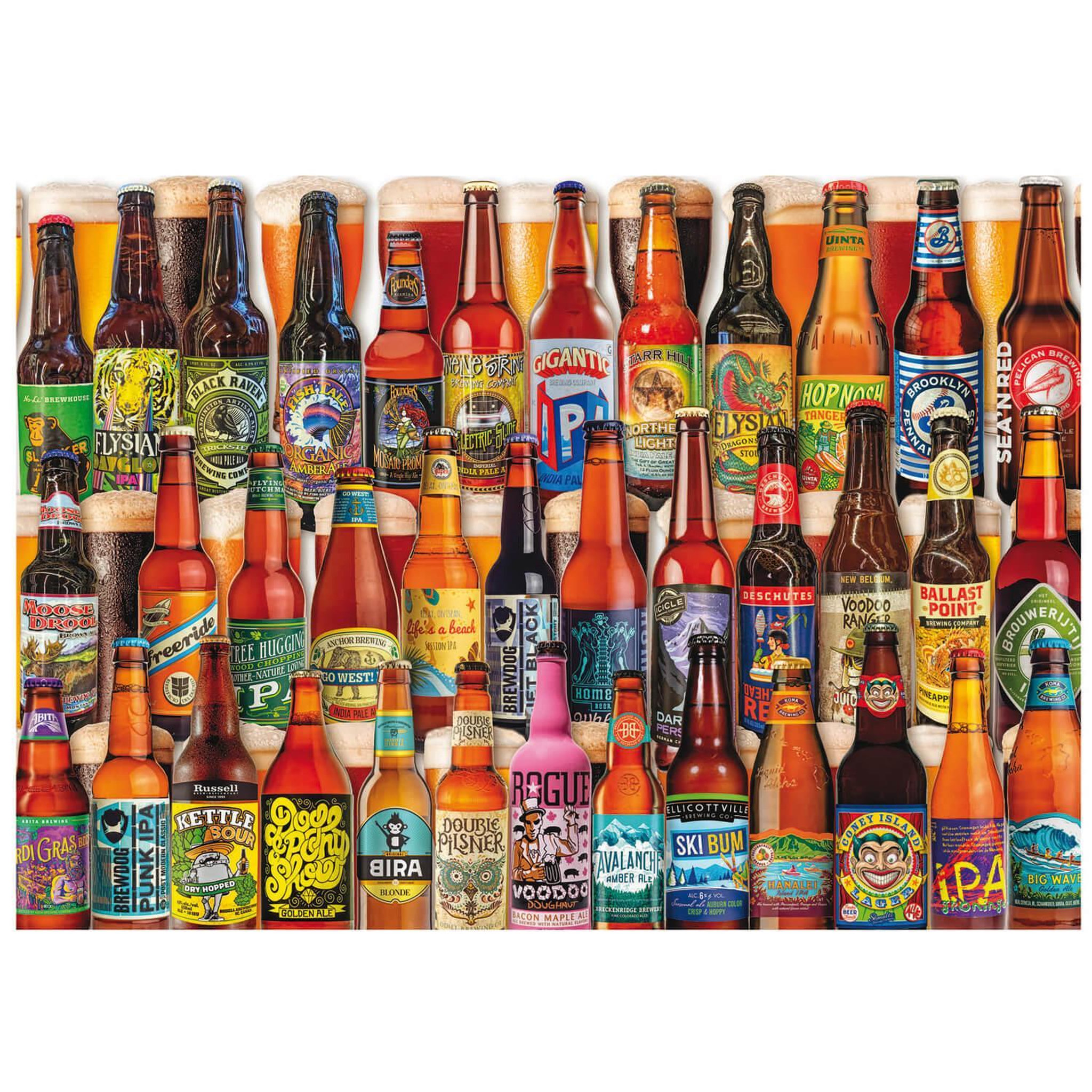 Voir la diapositive 1 : EDUCA Puzzle 500 pièces : Bières Artisanales