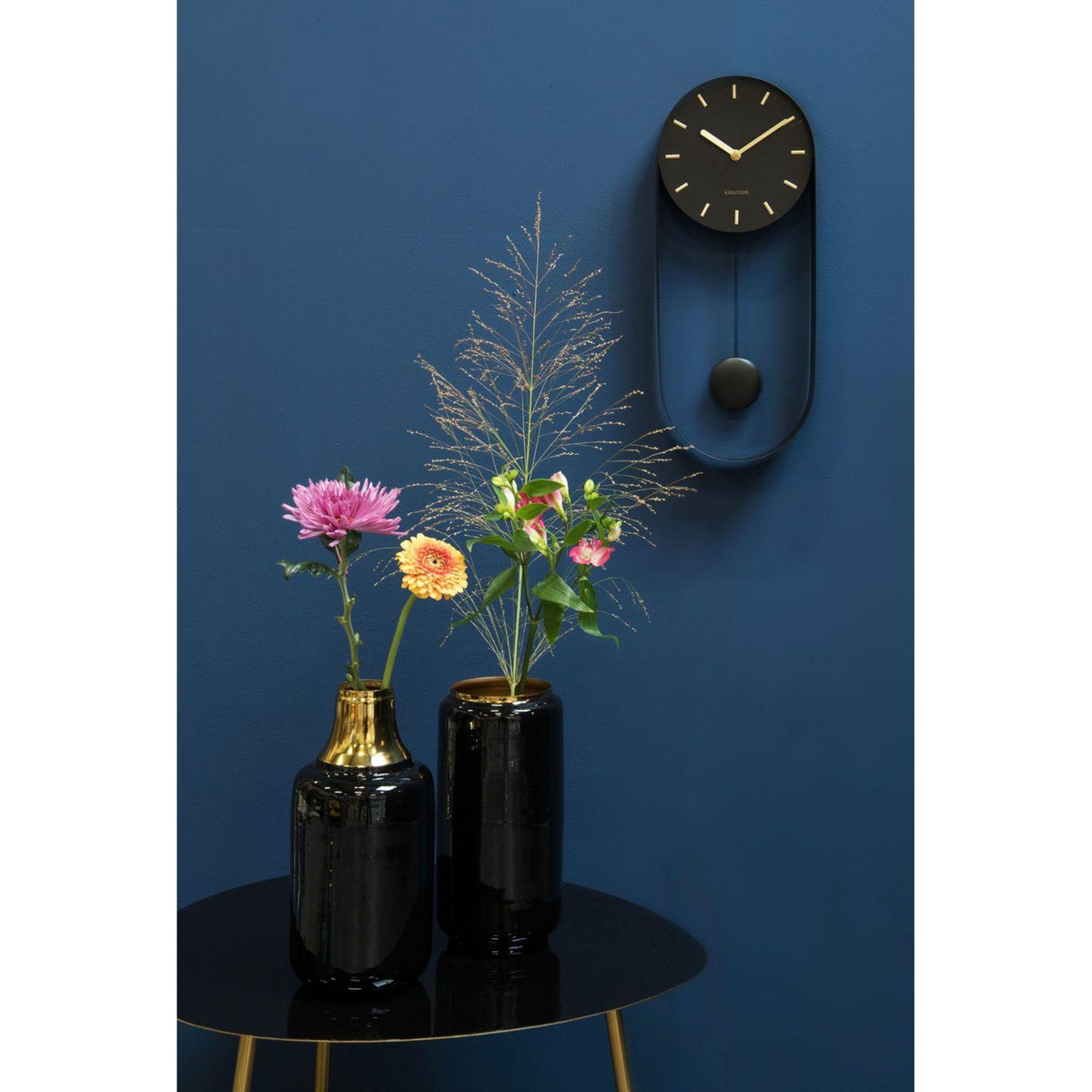 Karlsson Horloge à balancier pendulum design Charm