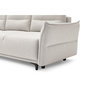 Voir la diapositive 3 : LISA DESIGN Arya - canapé d'angle réversible - convertible avec coffre - 4 places - style contemporain