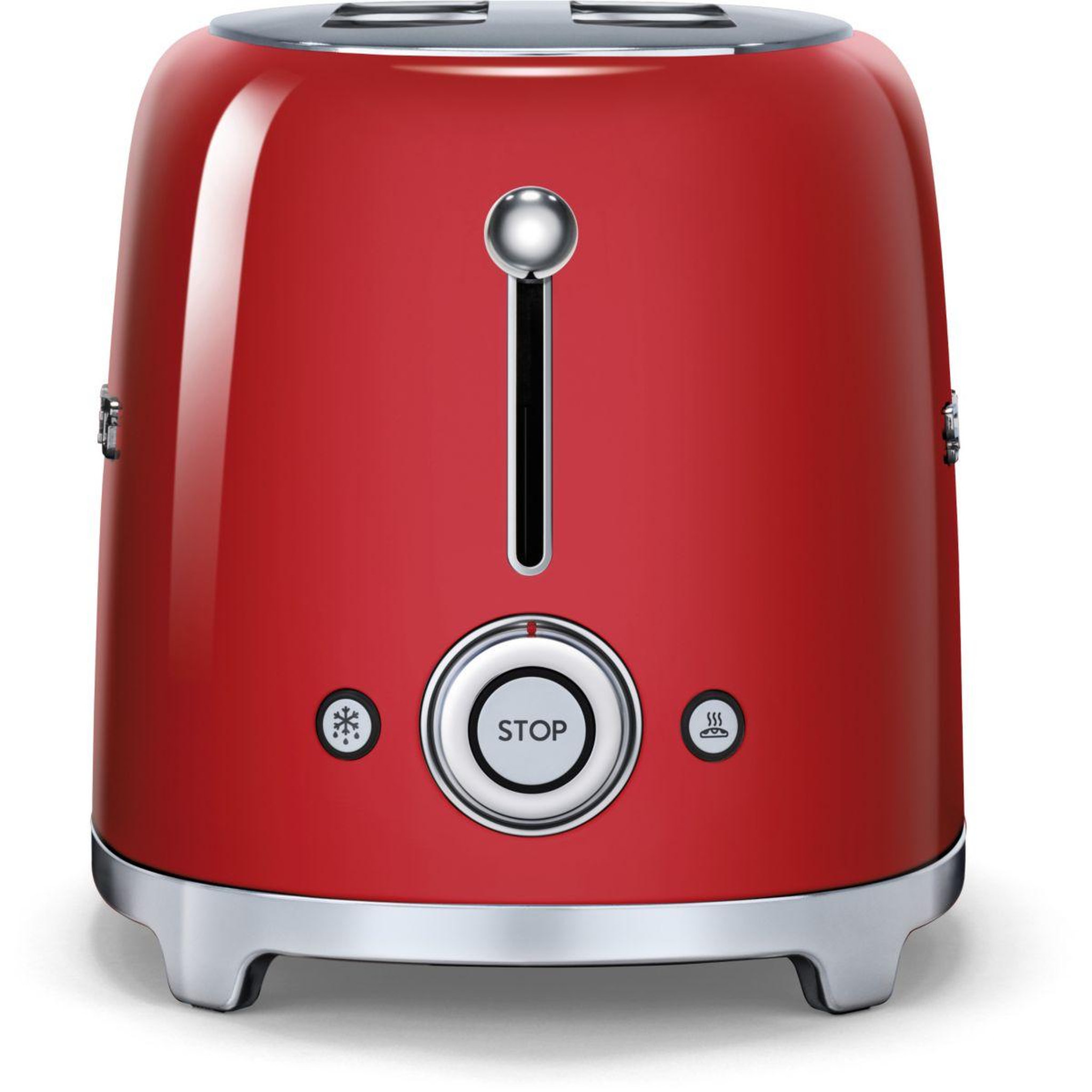 Voir la diapositive 3 : SMEG Grille-pain tsf01rdeu rouge