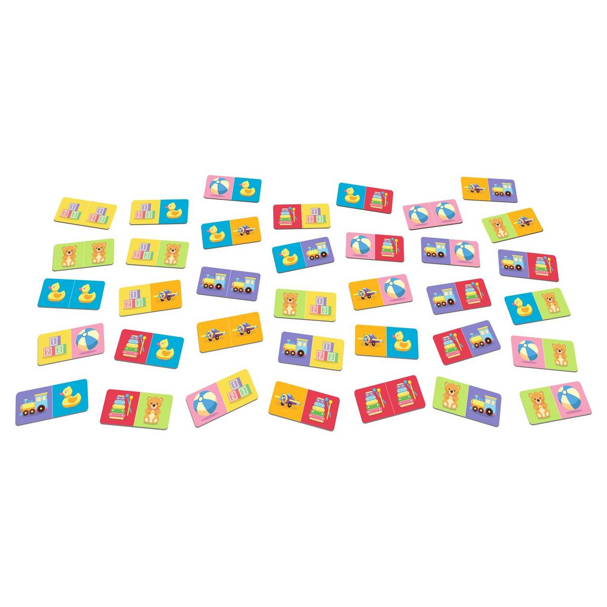 One Two Fun Jeu Mon petit domino