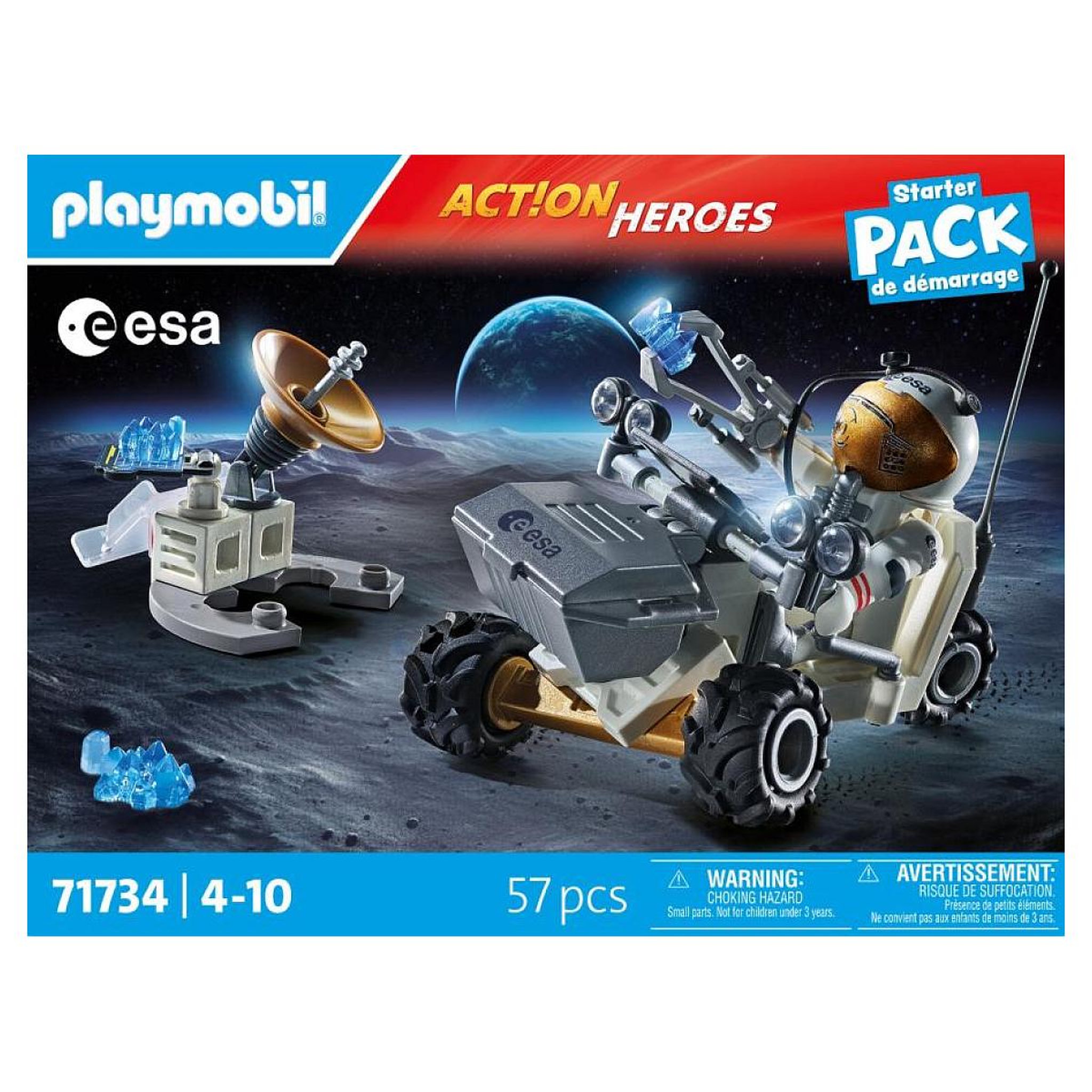 PLAYMOBIL 71734 - Mission d'analyse de roches  and  astronaute