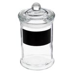 FIVE Bonbonnière en Verre  Vintage  11cm Transparent