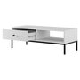 Voir la diapositive 3 : BEST MOBILIER Filipo - table basse - 1 tiroir et 1 niche - 90 cm