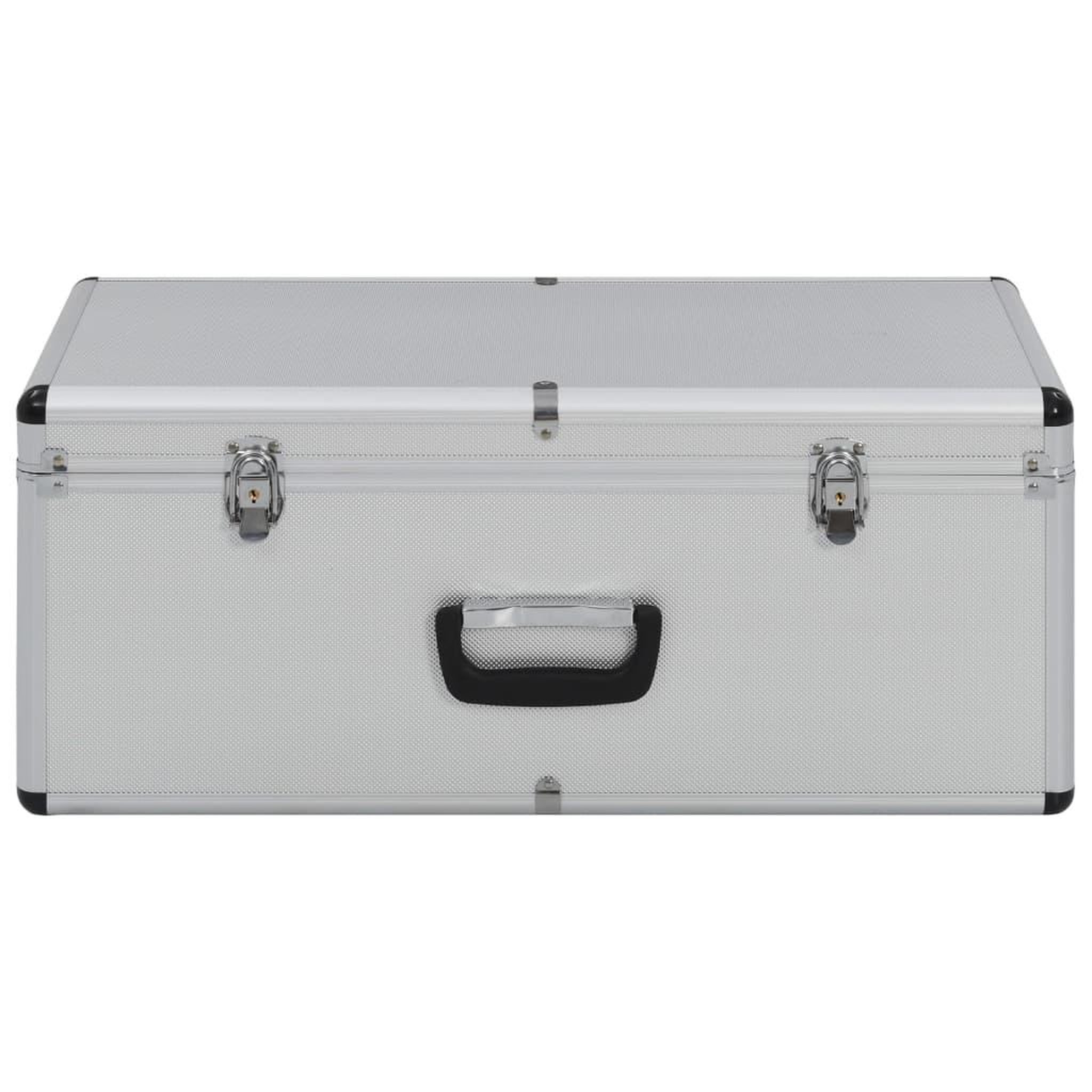 Voir la diapositive 3 : VIDAXL Boîtes de rangement 2 pcs Argente Aluminium