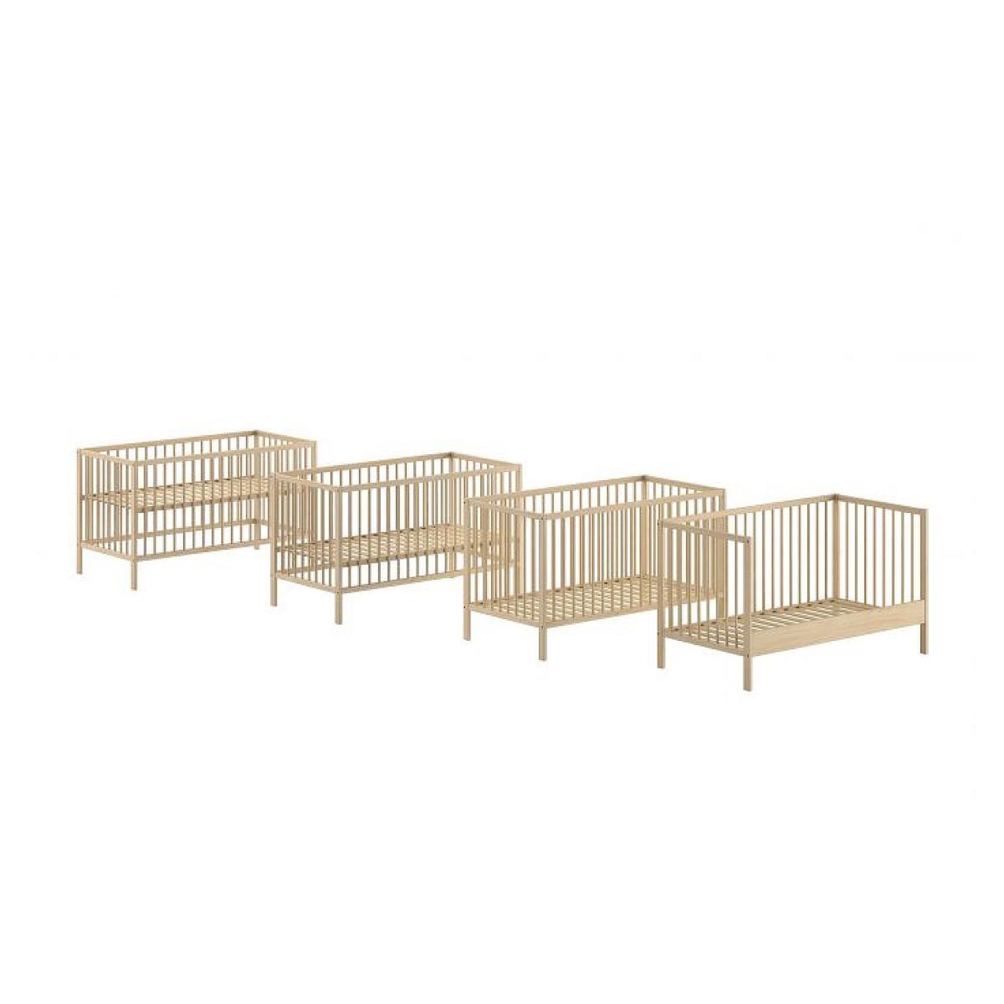 Voir la diapositive 3 : Vipack Lit Enfant Dino 70x140 Cm Nature Nature