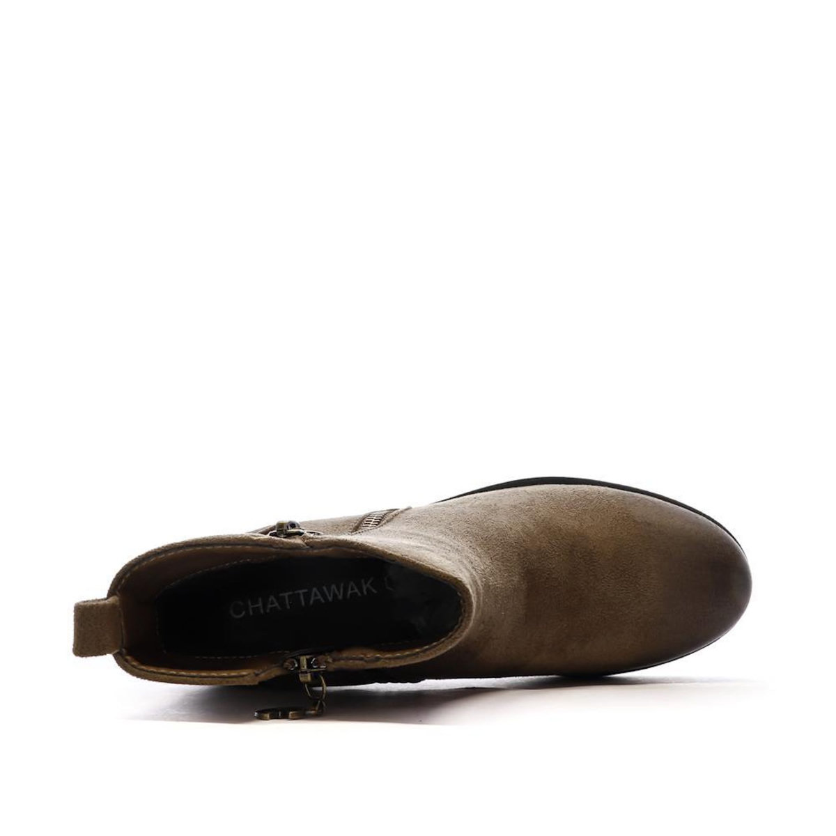 CHATTAWAK Bottines Marrons Femme Chattawak 8-Vamp