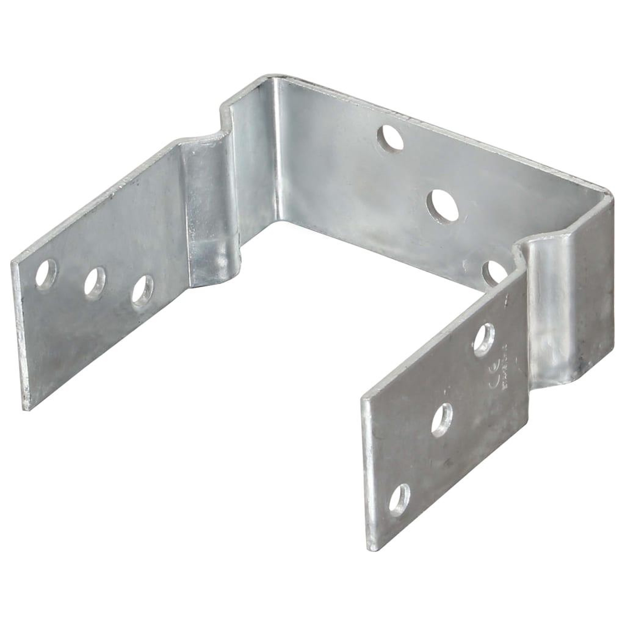 Voir la diapositive 2 : VIDAXL Piquets de cloture 6 pcs Argente 14x6x15 cm Acier galvanise