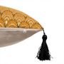 Voir la diapositive 3 : ATMOSPHERA Coussin Déco  Lurex Art  30x50cm Ocre