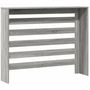 Voir la diapositive 5 : VIDAXL Cache-radiateur sonoma gris 104x20x82 cm bois d'ingenierie