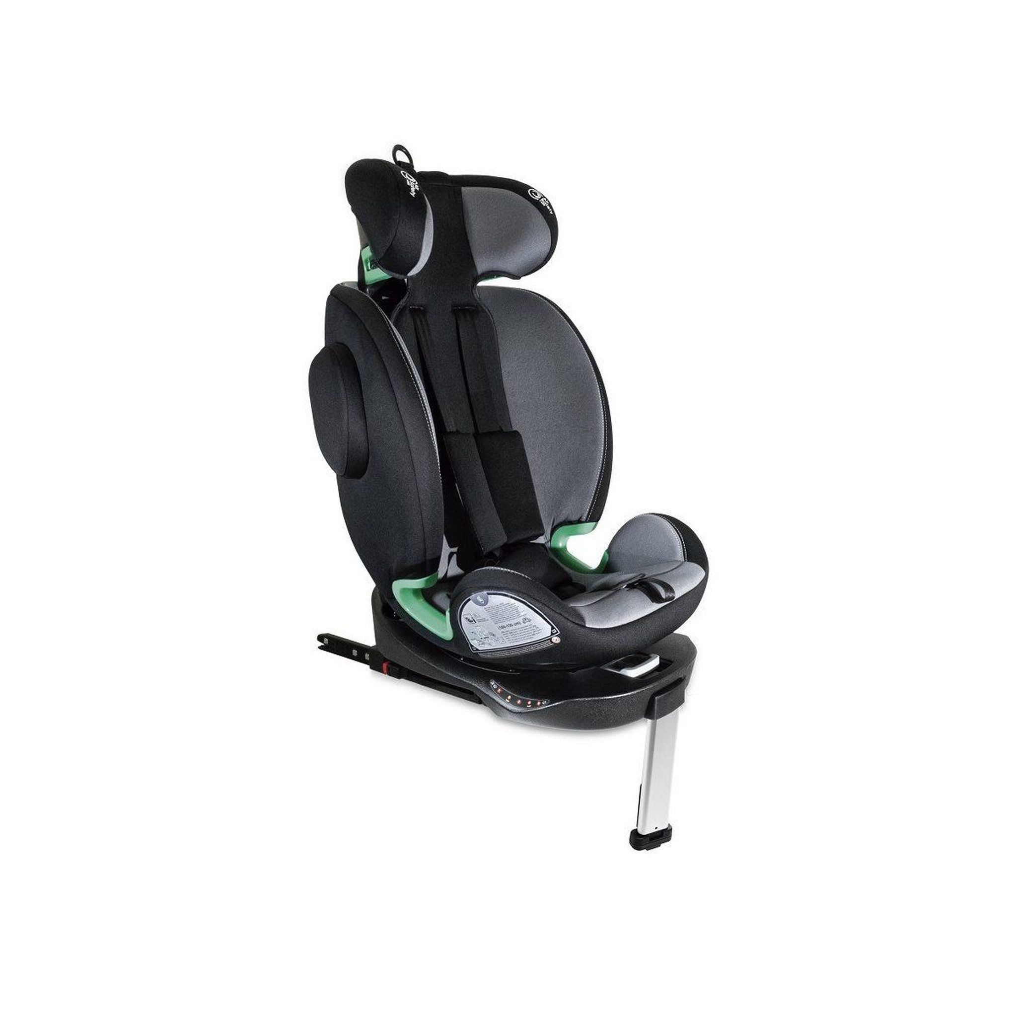Voir la diapositive 2 : INTERBABY Siège auto  pax - gris - sécurité enfant en voiture