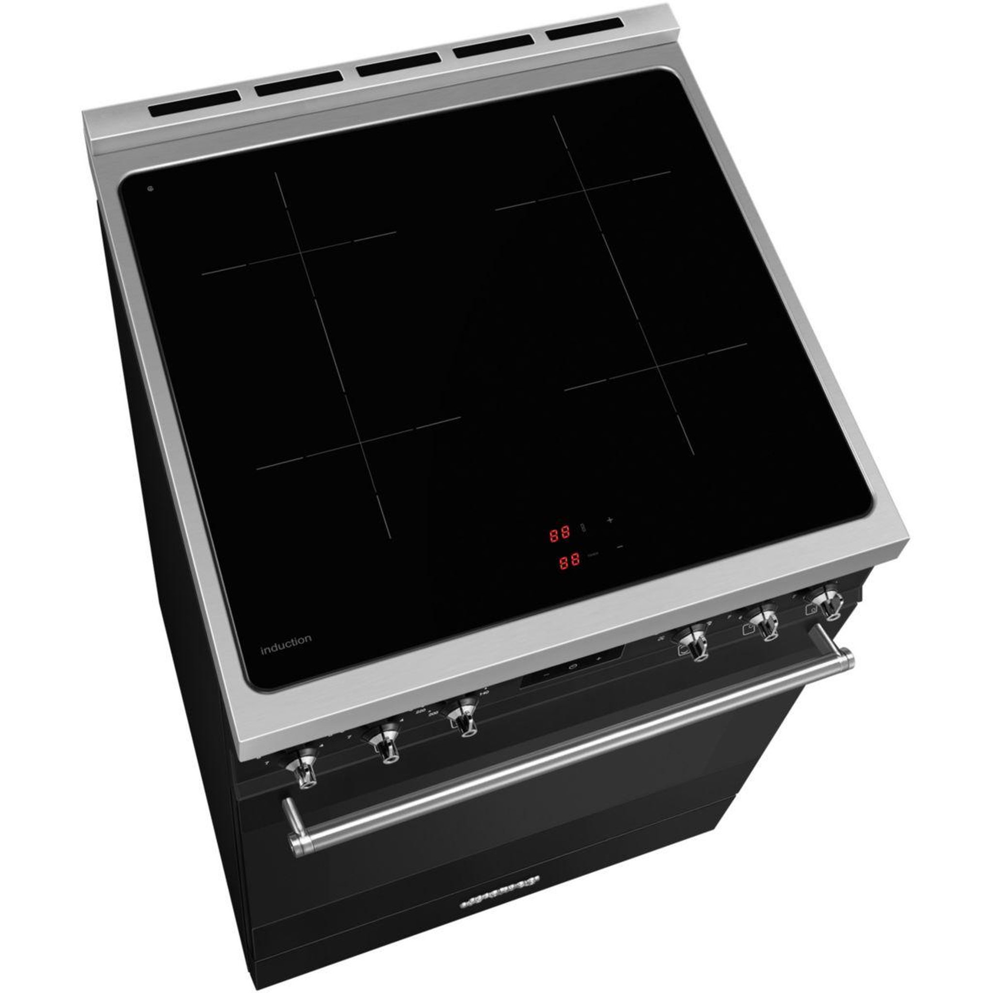 Voir la diapositive 4 : SMEG Cuisinière induction c6ipmbm2