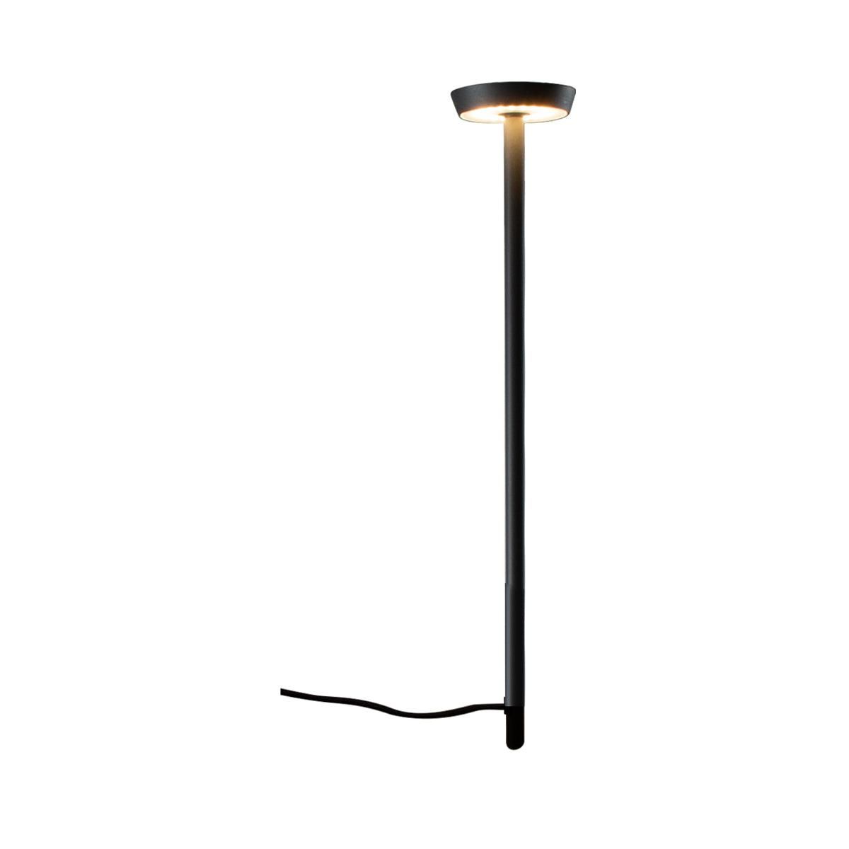 Lumisky Borne solaire PIN Noir Aluminium H94cm