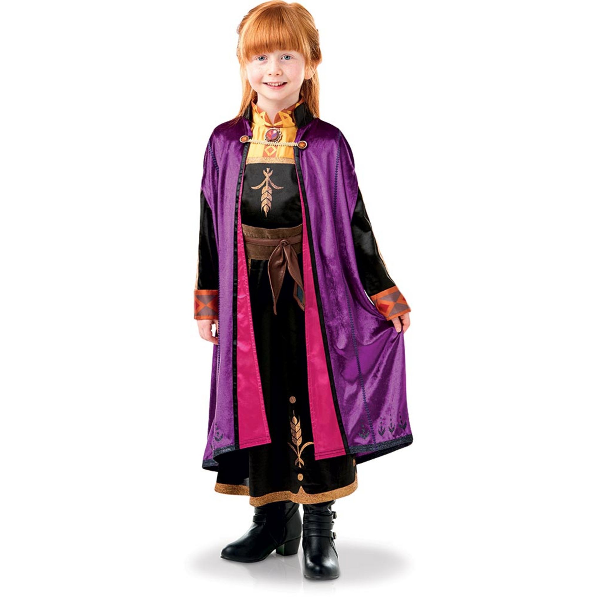 Rubie's Déguisement Luxe Anna La Reine des Neiges 2 - Frozen 2 - 5/6 ans (110 à 116 cm)
