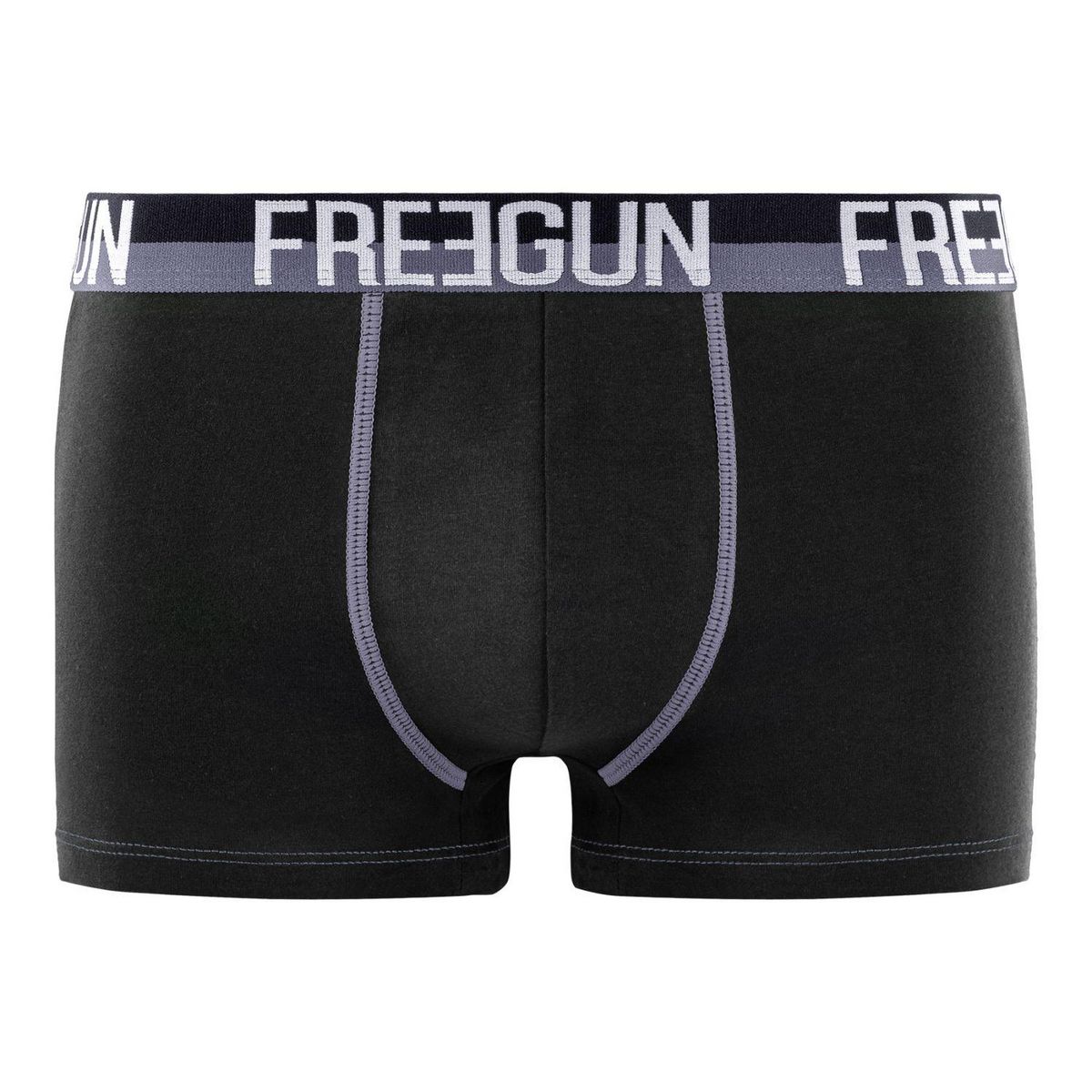 FREEGUN Lot de 4 boxers homme en coton Freegun