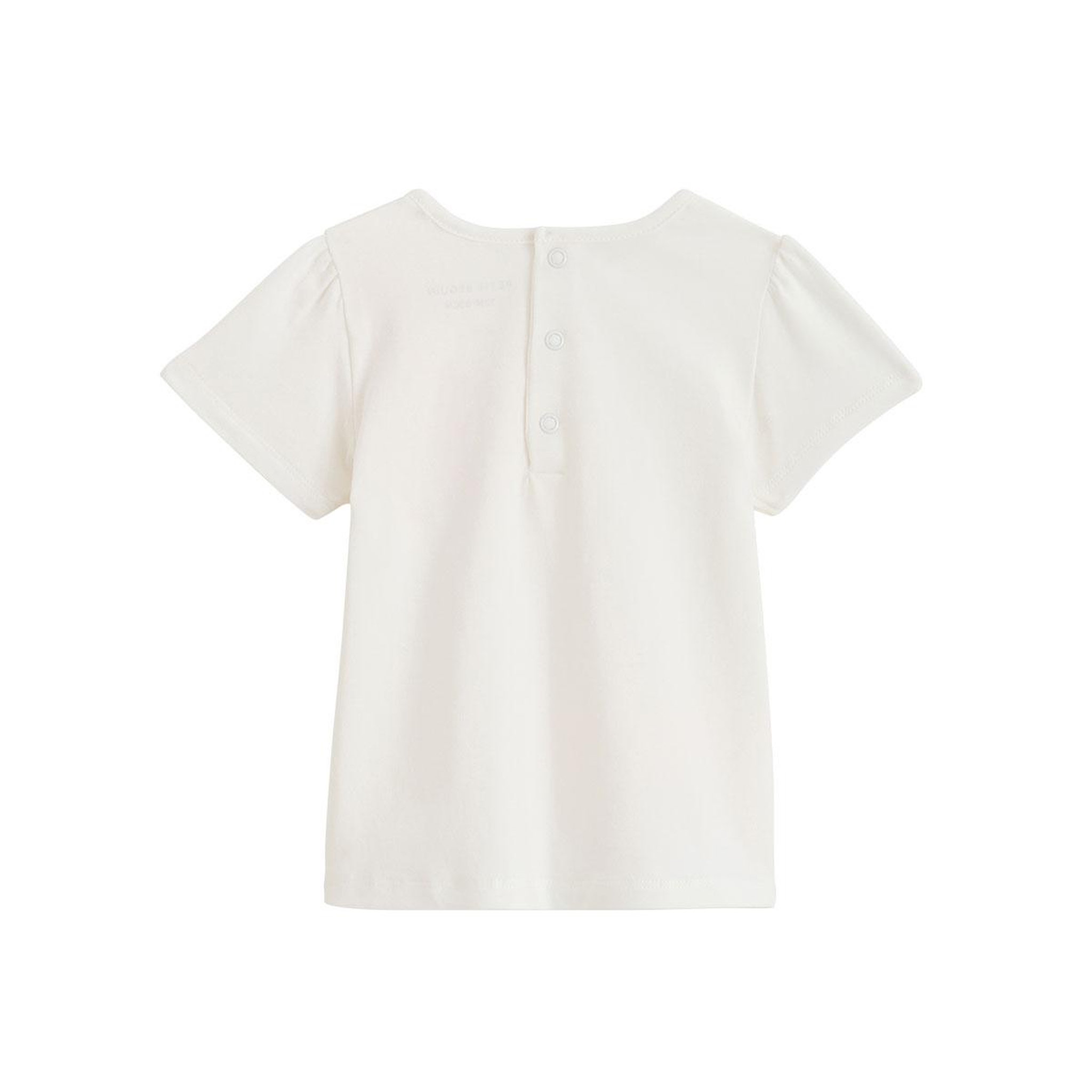 Voir la diapositive 2 : Petit Béguin T-shirt enfant manches courtes anaelle