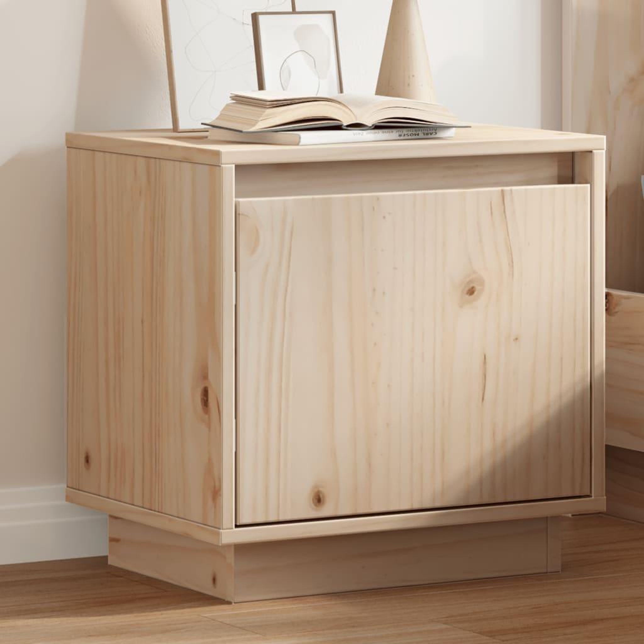 Voir la diapositive 1 : VIDAXL Table de chevet 40x30x40 cm Bois de pin solide