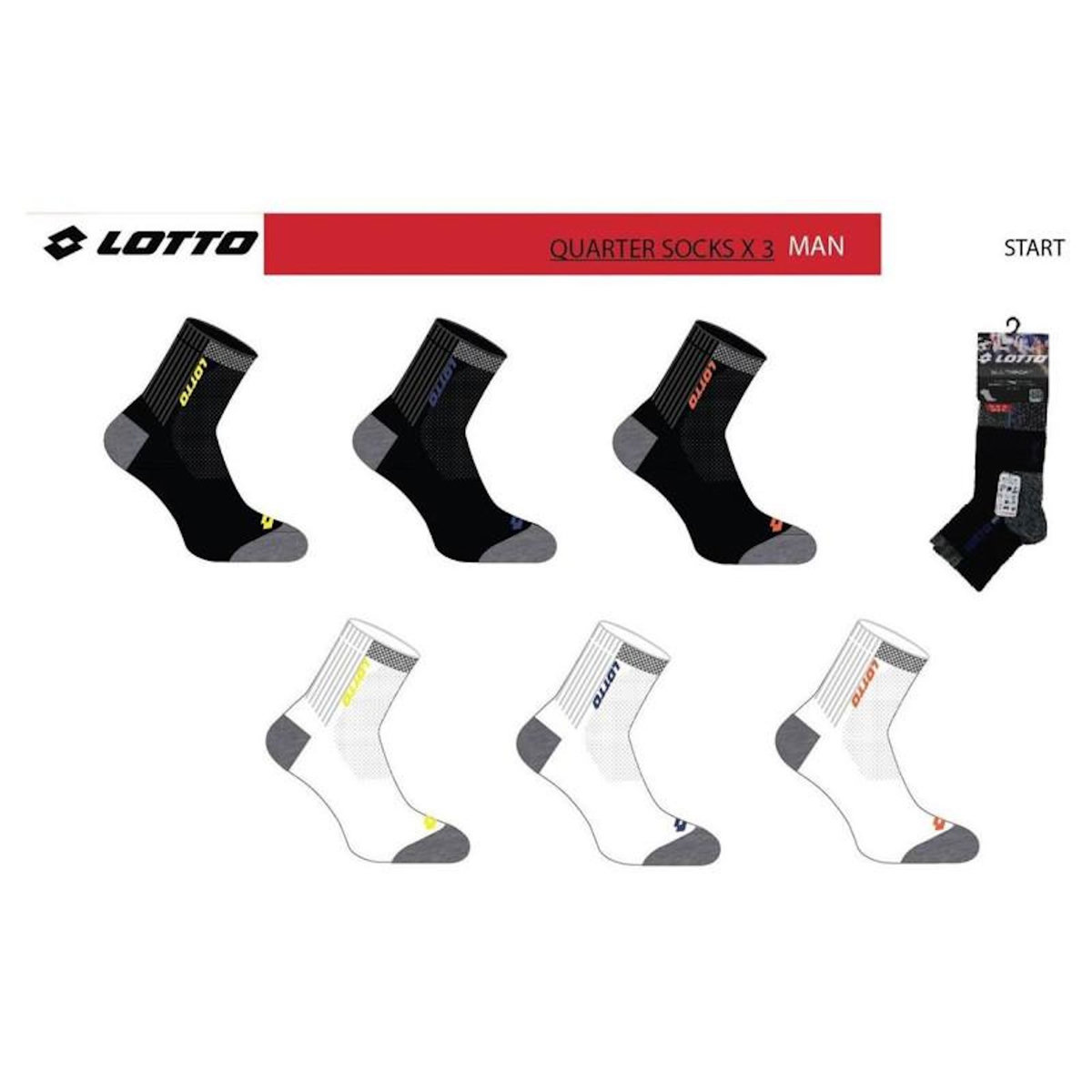 LOTTO Chaussettes Homme LOTTO