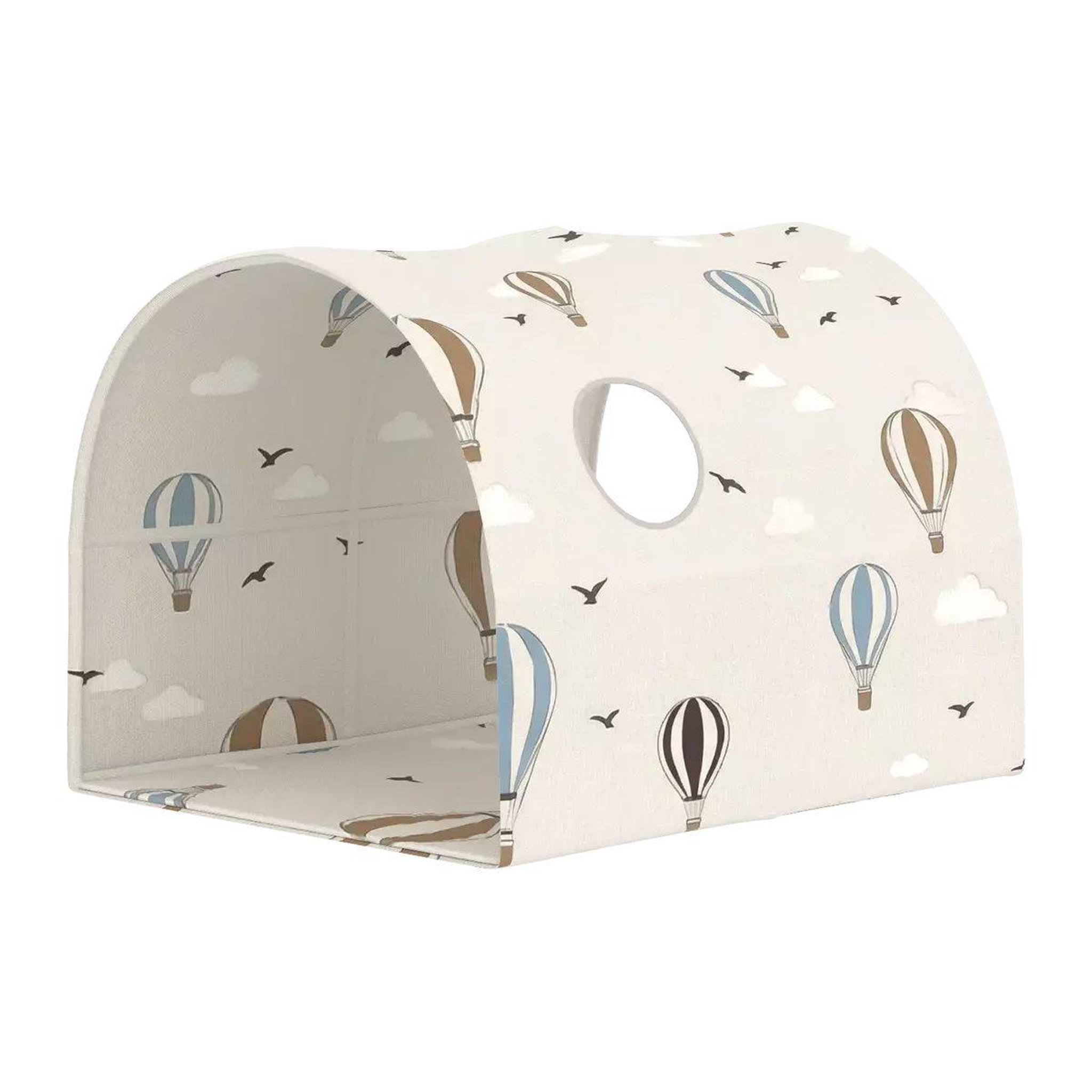 Voir la diapositive 5 : FLEXA Dawn tente-grotte textile pour lit 90 cm motif montgolfieres