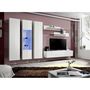 Voir la diapositive 4 : Paris Prix Meuble TV Mural Design  Fly V  310cm Blanc