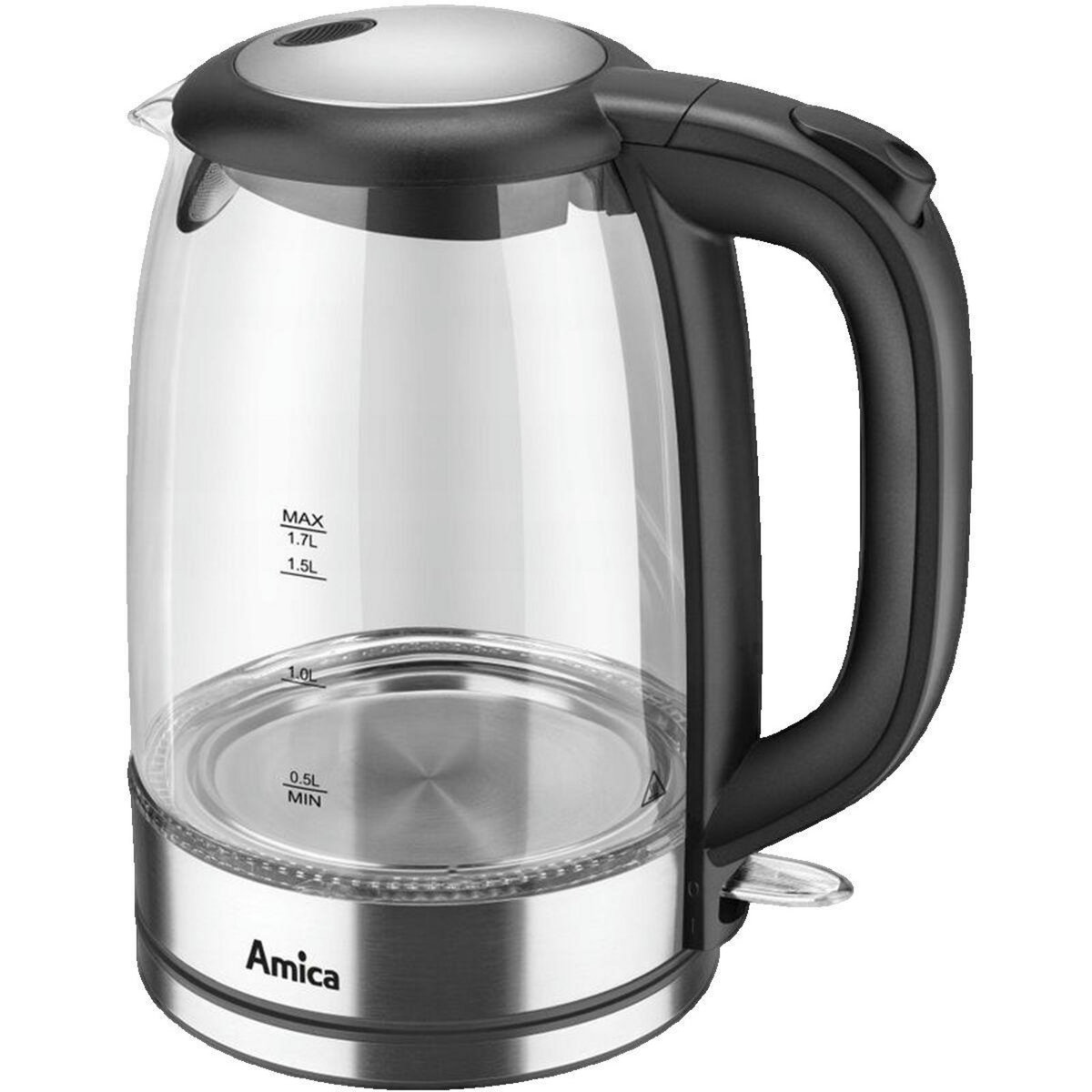 Amica Bouilloire Amica KD 2050G 2200 W verre borosilicate