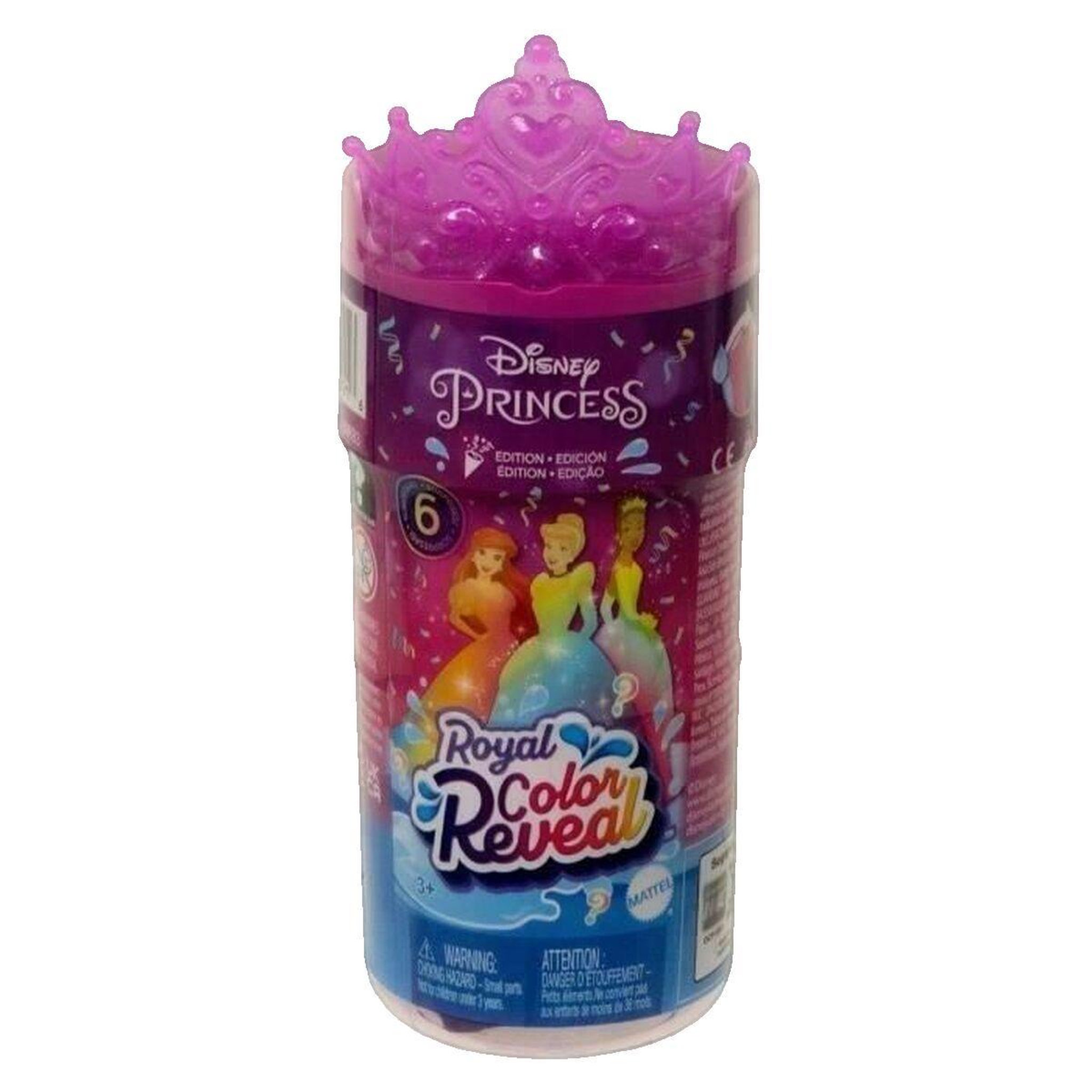 MATTEL Poupée Mattel Poupée Princesse Disney Color Reveal