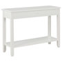 Voir la diapositive 4 : VIDAXL Table console Blanc 110x35x80 cm Bois