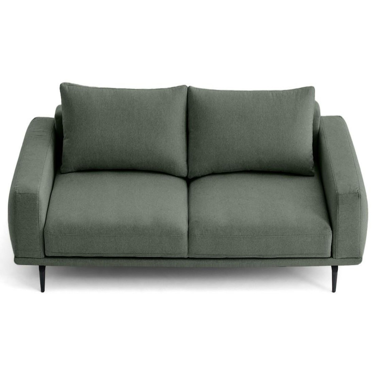 LISA DESIGN Vicence - canapé droit 3 places convertible en tissu