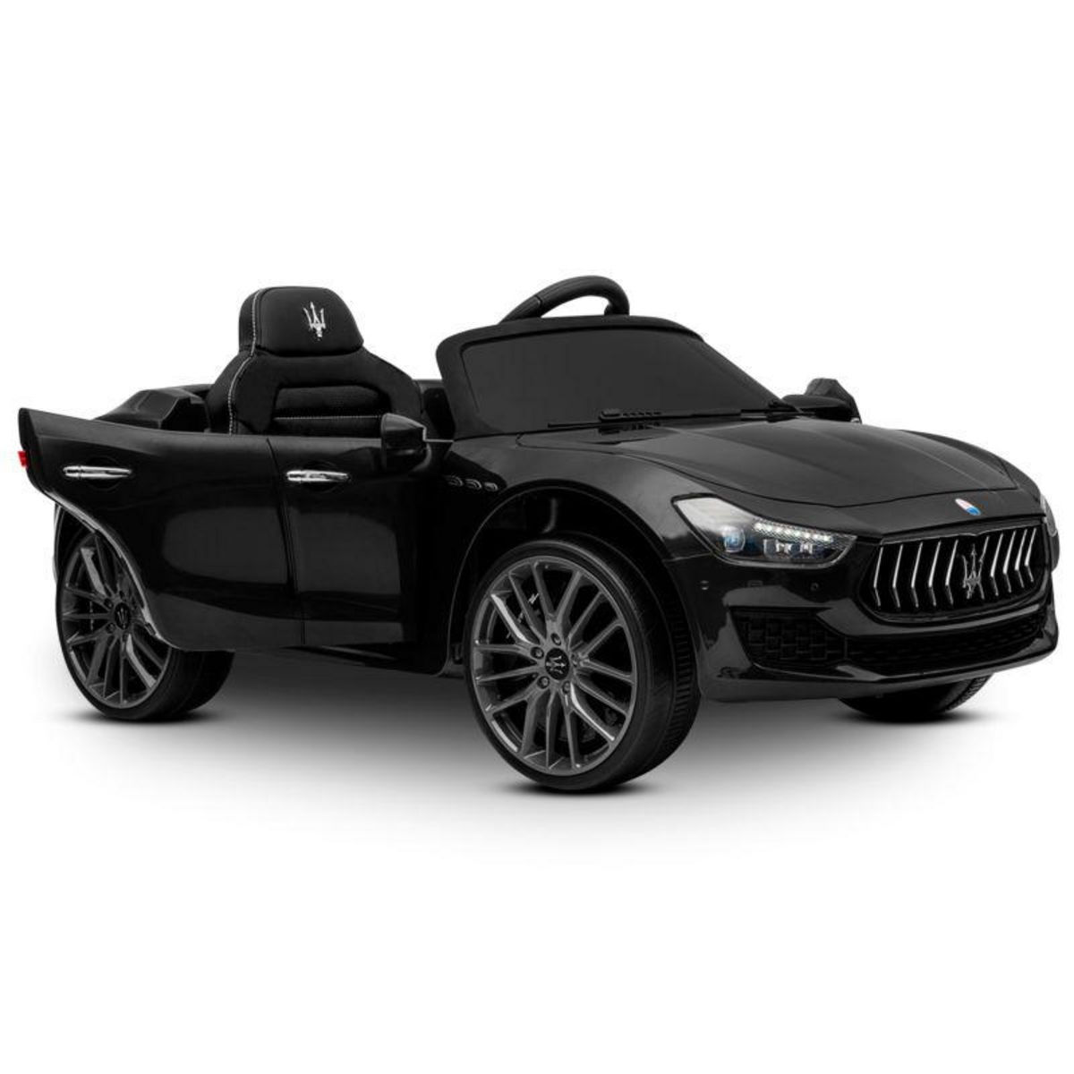JT2D Maserati Ghibli Voiture Electrique Enfant (2 x 25W) 108 x 56 x 44 cm - Marche av/ar, Phares, Musique et Télécommande parentale