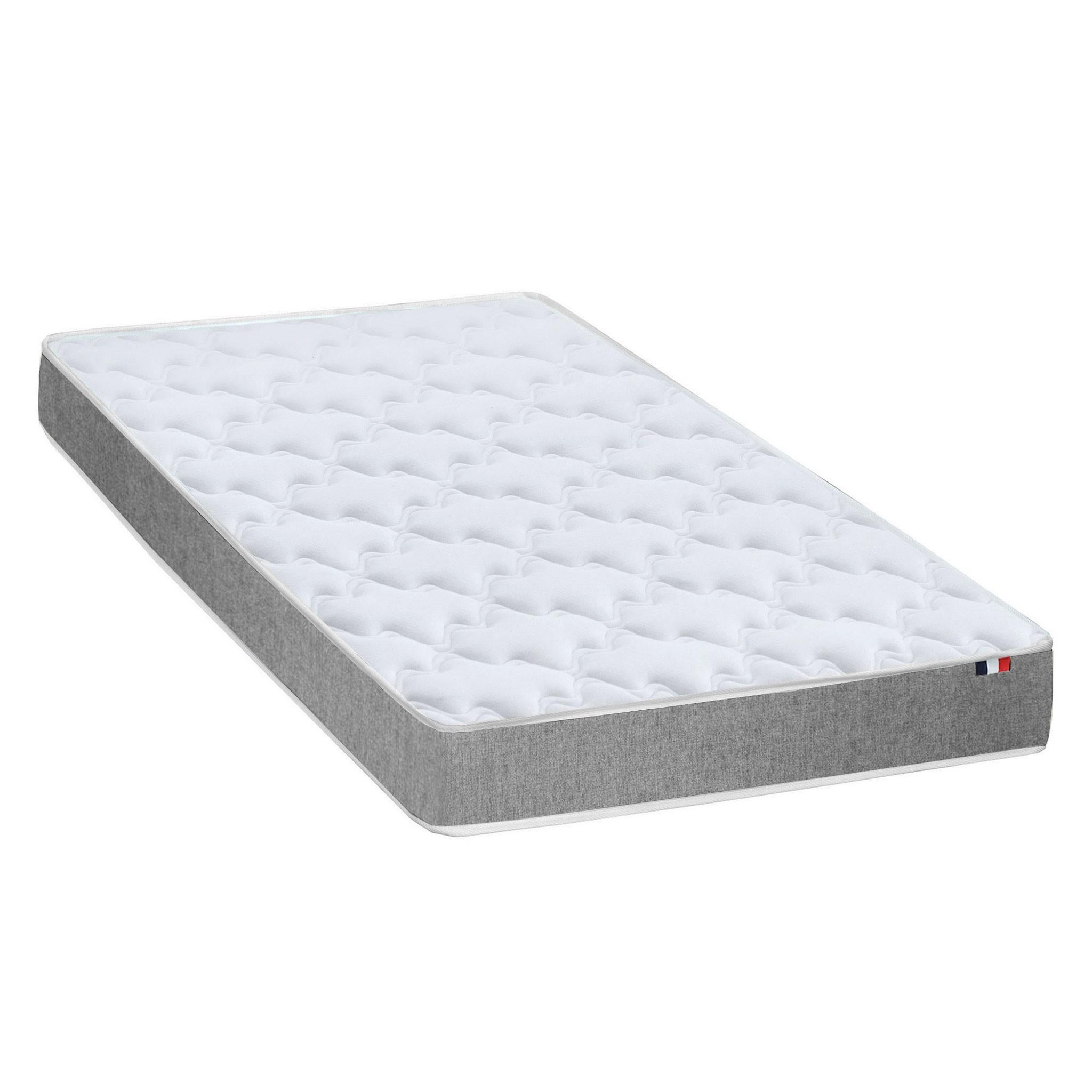 Voir la diapositive 5 : IDLITERIE Ensemble matelas mousse ferme réversible ALTO et sommier - confort français