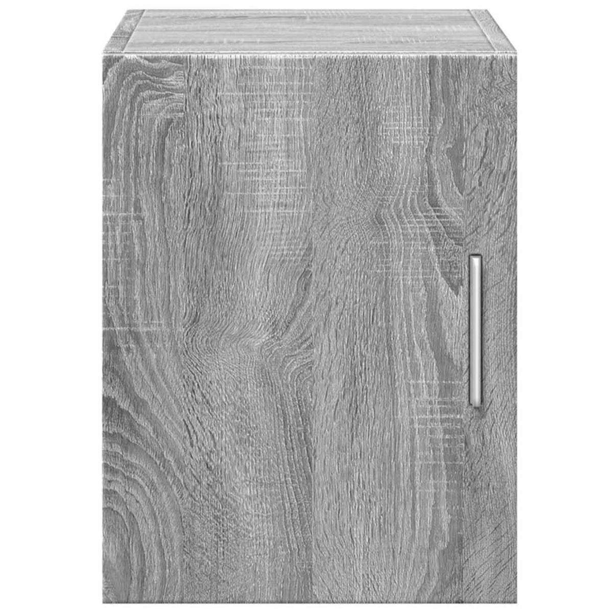 VIDAXL Armoire murale sonoma gris 30x42,5x40 cm bois d'ingenierie