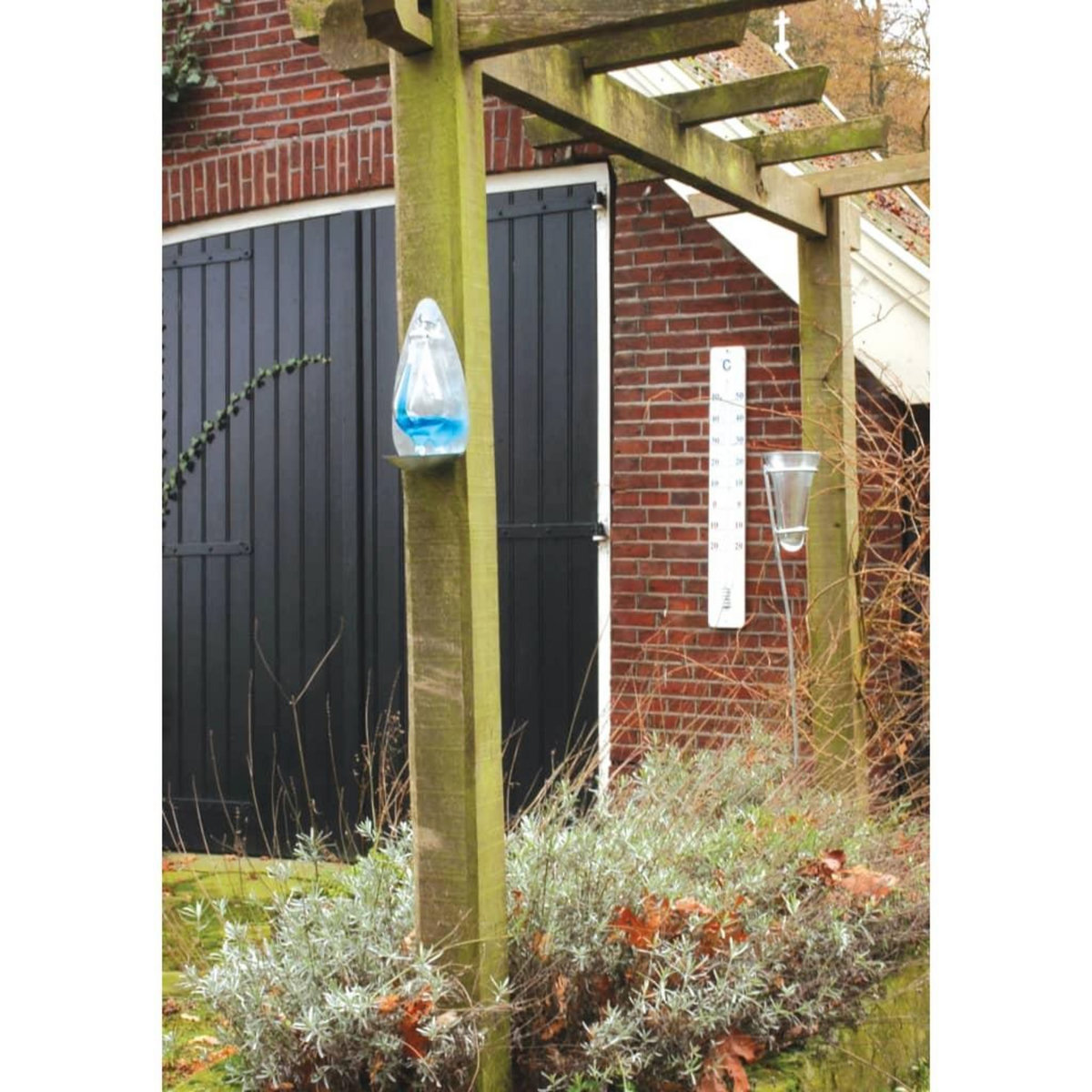 ESSCHERT DESIGN Esschert Design Verre meteorologique avec support en fonte 0,5 L TH31