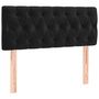 Voir la diapositive 2 : VIDAXL Tete de lit Noir 90x7x78/88 cm Velours
